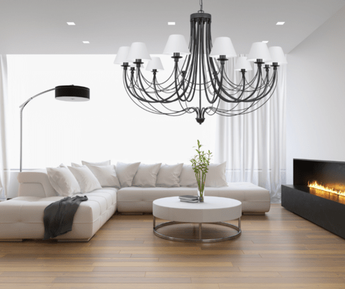 Żyrandole do salonu – sekrety udanej aranżacji 9