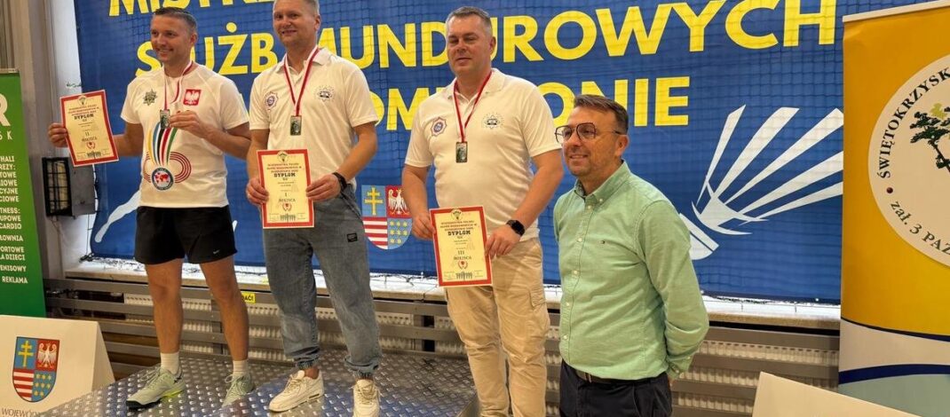 Częstochowska Policja ma najlepszego zawodnika w Polsce w badmintonie!