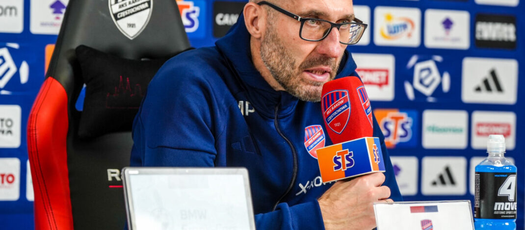 Trener Marek Papszun przed sobotnim meczem Rakowa w Krakowie
