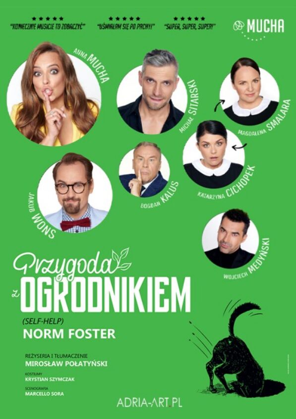 "Przygoda z ogrodnikiem" w Częstochowie. W rolach głównych Anna Mucha i Michał Sitarski. Mamy podwójne zaproszenie [KONKURS] 2