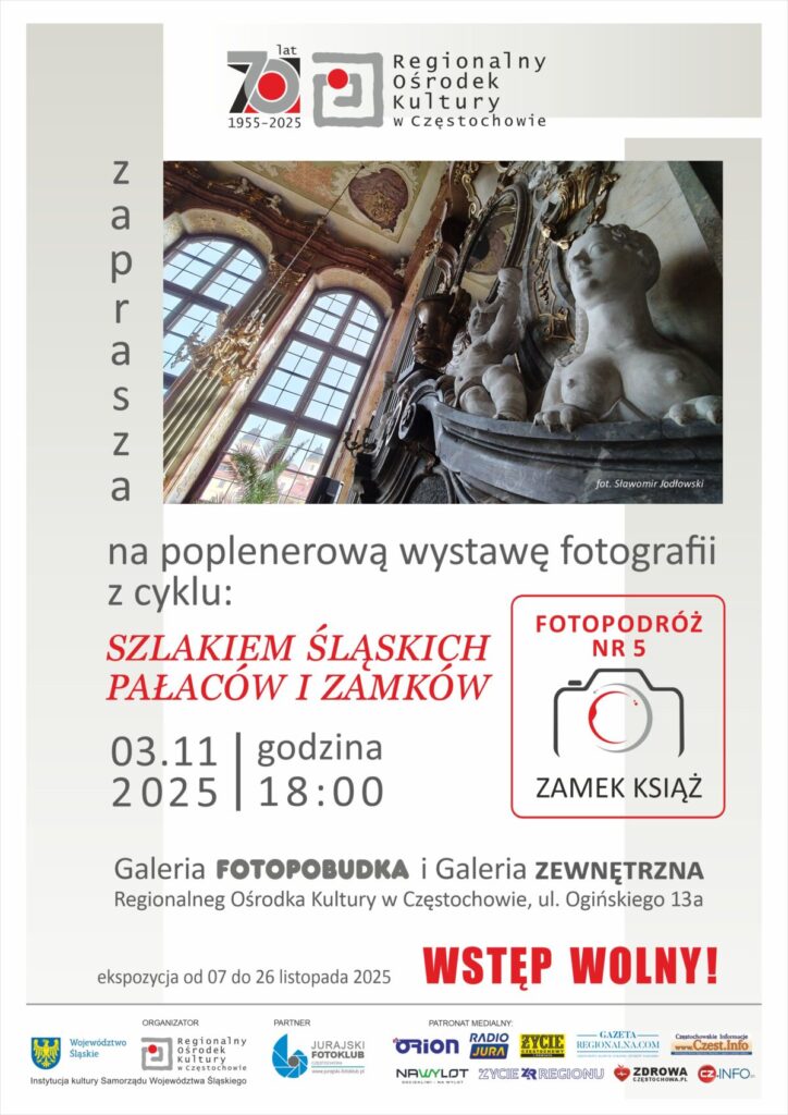 Wystawa fotografii „Szlakiem Śląskich Pałaców i Zamków – Zamek Książ" 2