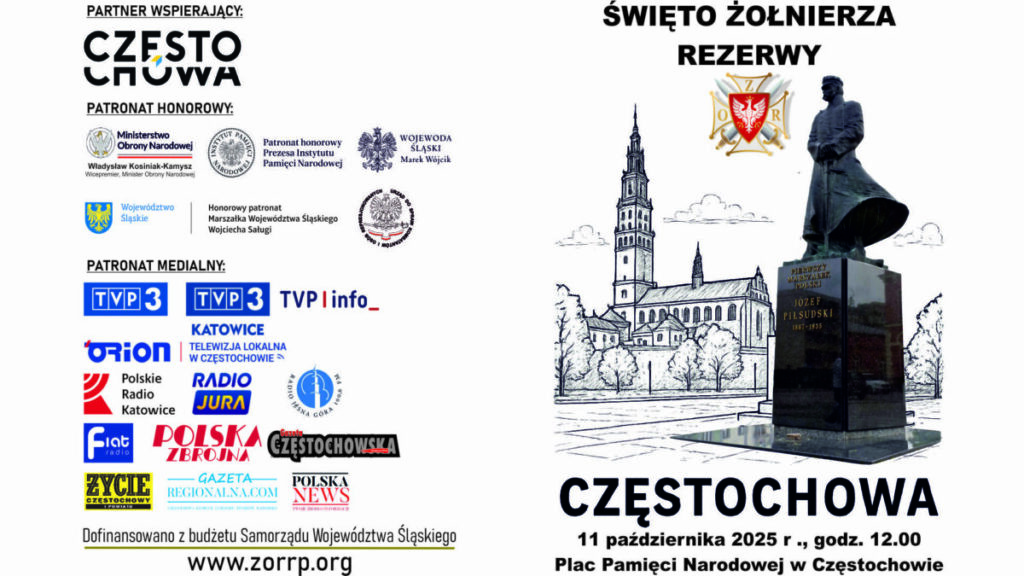 Już w sobotę w Częstochowie odbędą się obchody Święta Żołnierza Rezerwy. Będzie można zobaczyć: czołg Abrams i wóz bojowy Oshkosh... 2