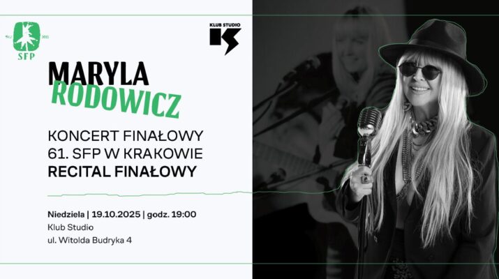 Maryla Rodowicz porwie publiczność krakowskiego klubu Studio. Mamy podwójne zaproszenia [KONKURS] 1