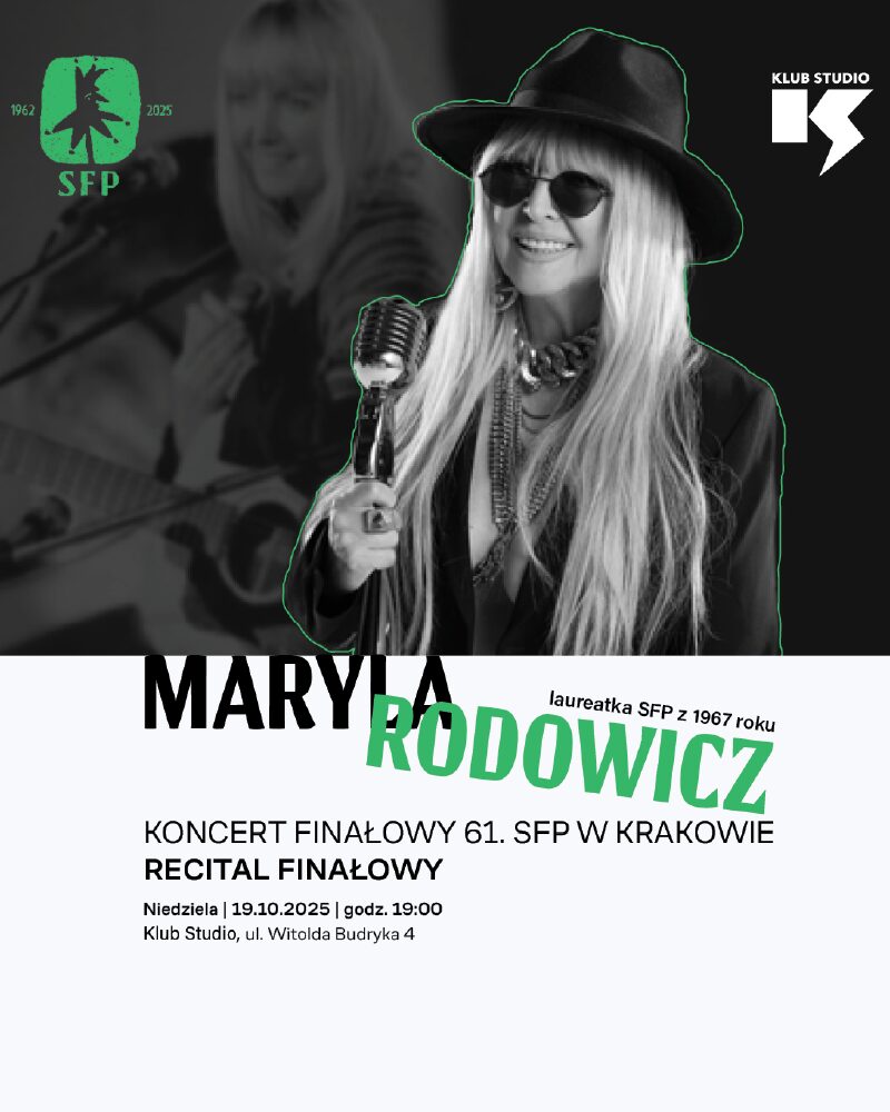 Maryla Rodowicz porwie publiczność krakowskiego klubu Studio. Mamy podwójne zaproszenia [KONKURS] 3