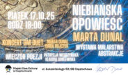 Niebiańska opowieść Marta Dunal wystawa malarstwa abstrakcyjnego