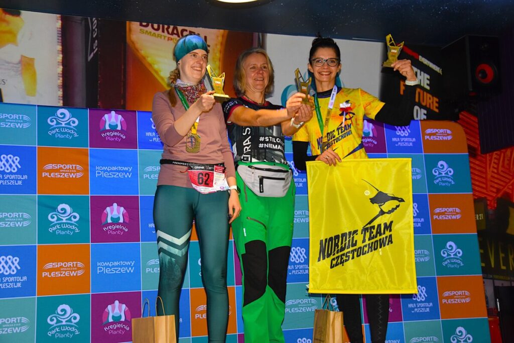 Zawodnicy Nordic Team Częstochowa drużynowymi wicemistrzami Polskiej Ligi Nordic Walking 2025 1
