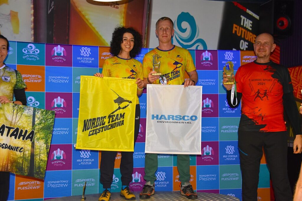 Zawodnicy Nordic Team Częstochowa drużynowymi wicemistrzami Polskiej Ligi Nordic Walking 2025 2