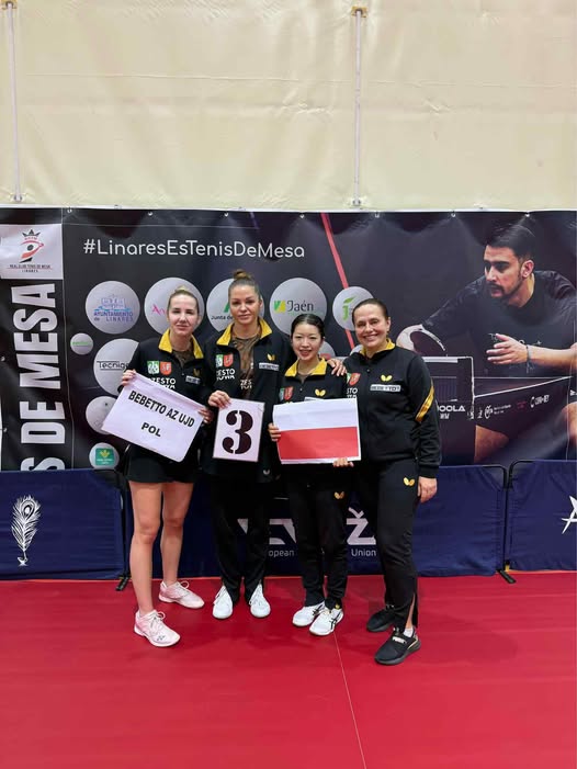 Komplet zwycięstw Bebetto AZS UJD i awans do kolejnej rundy Pucharu Europy ETTU! 3