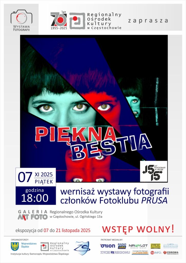 Wernisaż wystawy "Piękna Bestia" w Regionalnym Ośrodku Kultury w Częstochowie 2