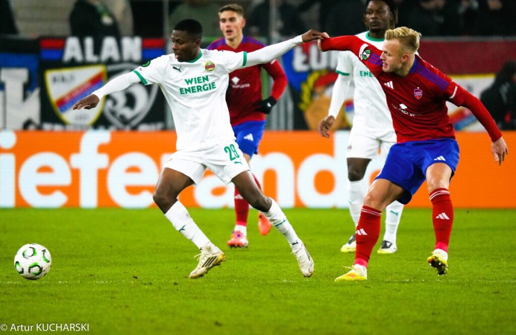 Raków – Rapid 4:1! Diaby-Fadiga show! Awans Rakowa na 6. miejsce w tabeli LK UEFA!!! 4