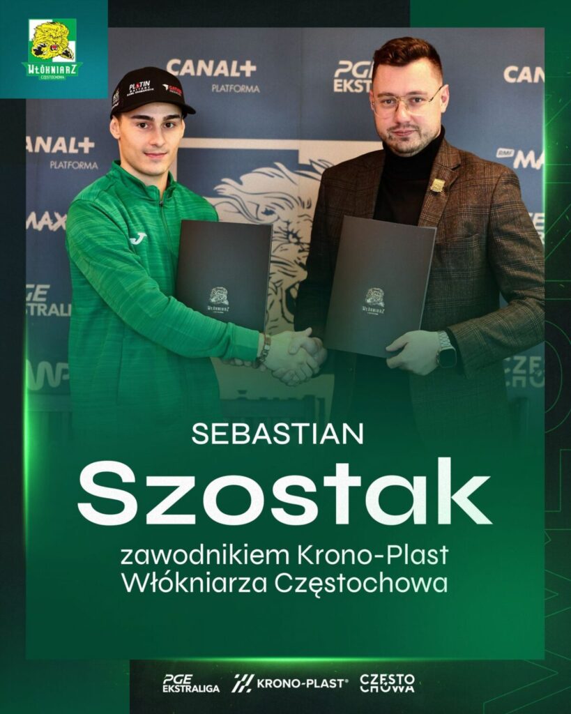 Włókniarz Częstochowa pozyskał zawodnika na pozycję U24 3