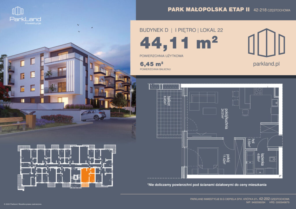 Ten sam standard, ta sama jakość, ta sama pewność. Nowy rozdział w rozwoju dzielnicy Parkitka 24