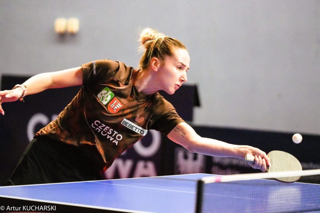 Tenisistki stołowe Bebetto AZS UJD postraszyły mistrzynie Polski z KTS Tarnobrzeg 9