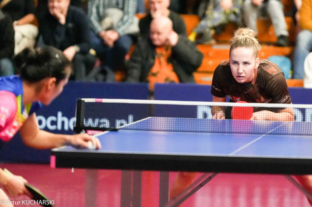Tenisistki stołowe Bebetto AZS UJD postraszyły mistrzynie Polski z KTS Tarnobrzeg 11