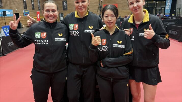 Tenisistki stołowe Bebetto UJD AZS walczył we Fracji w Pucharze ETTU 1