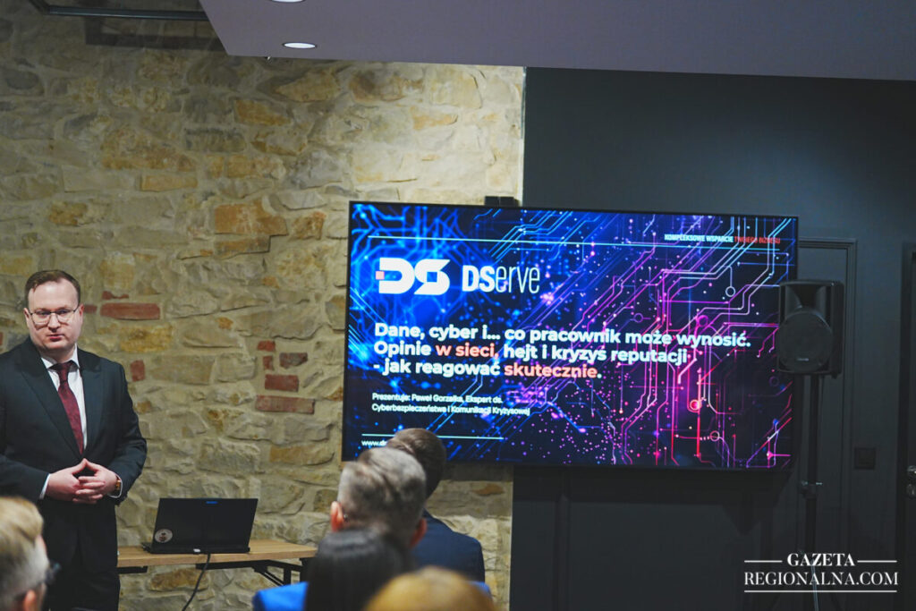 O elementarnych zagadnieniach ochrony firmy przed cyberprzestępczością podczas "Biznesu przy śniadaniu" 5