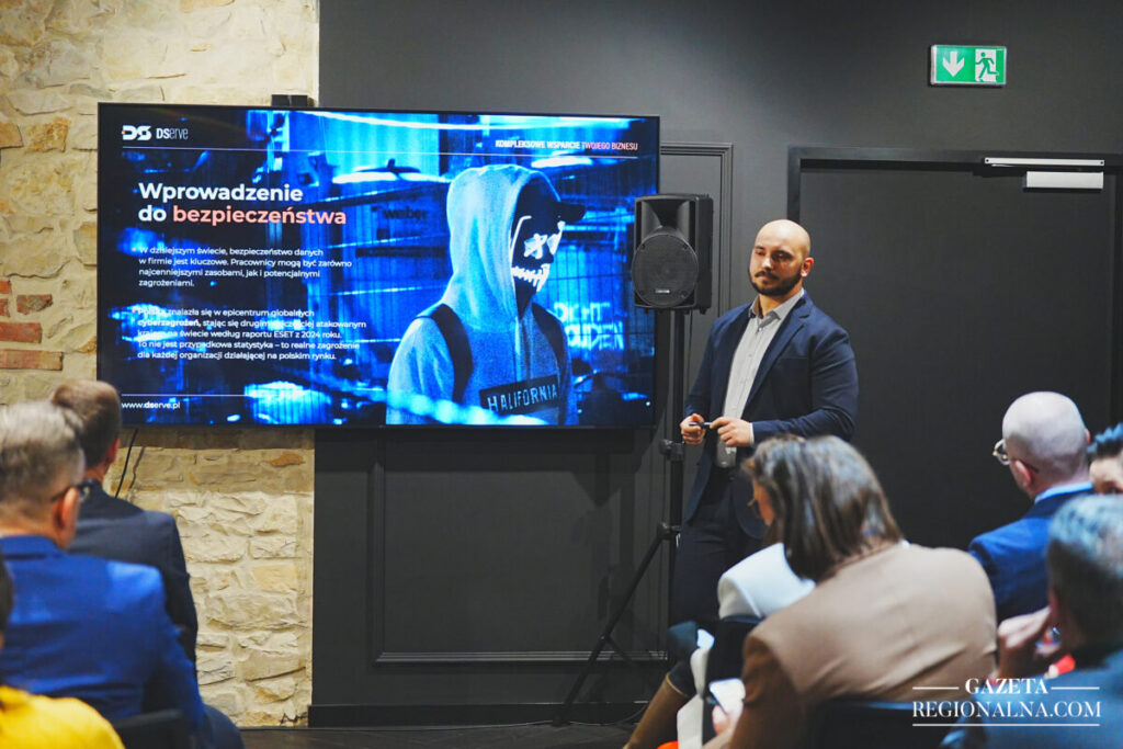 O elementarnych zagadnieniach ochrony firmy przed cyberprzestępczością podczas "Biznesu przy śniadaniu" 3