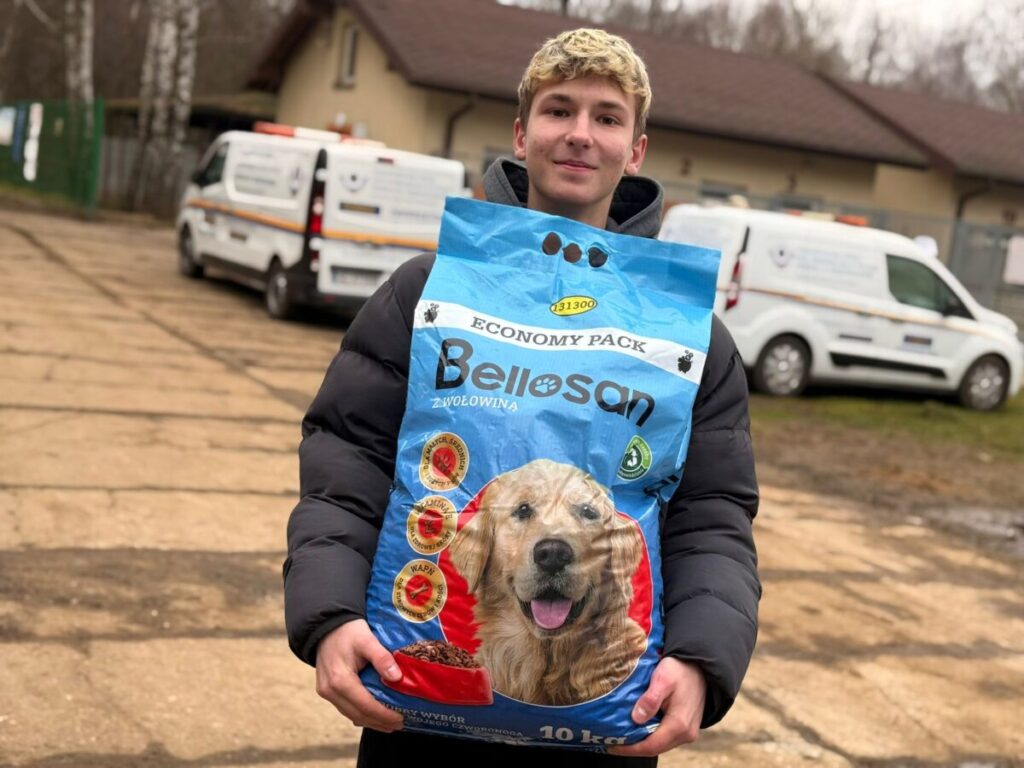 #WłókniarzCharytatywnie - karma trafiła do schroniska dla zwierząt 7