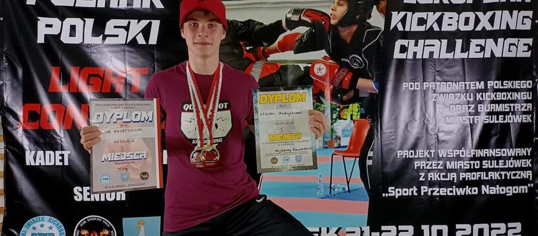 Częstochowski kickboxer z kolejnymi sukcesami!