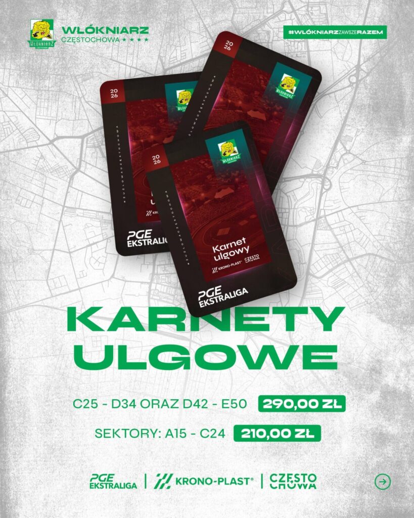 Włókniarz podał ceny biletów i karnetów na sezon 2026 9