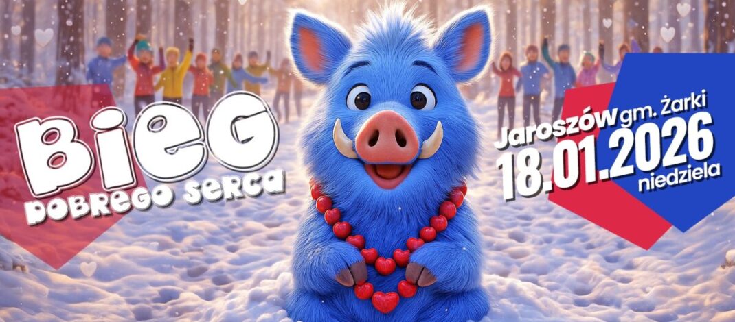 Bieg Dobrego Serca w Jaroszowie – bo dobroczynność i sport to doskonałe połączenie!