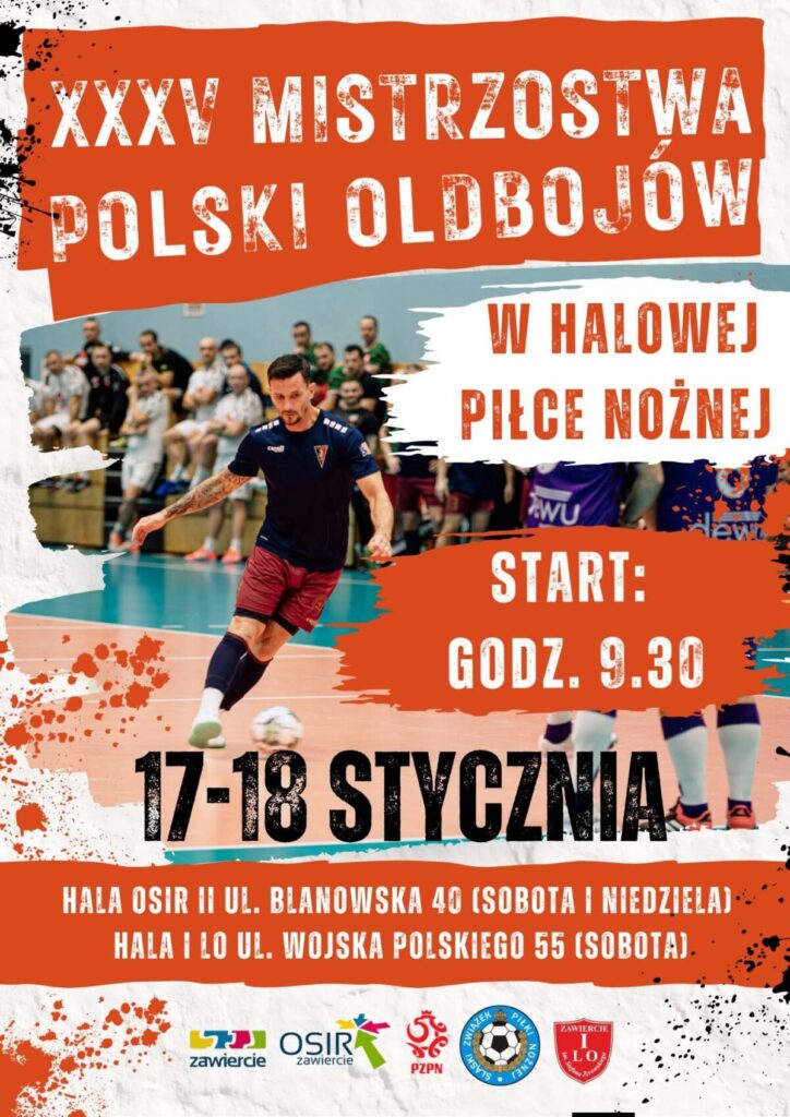 Pamiętacie tych piłkarzy? Czok, Przybylski, Malinowski, Kowalczyk, Lenartowski? Grają w 35. halowych mistrzostwach Polski oldboy 3