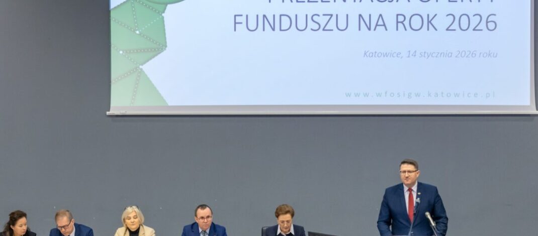 Ekologiczne ABC. WFOŚiGW w Katowicach zaprezentował ofertę na 2026 rok [wideo]