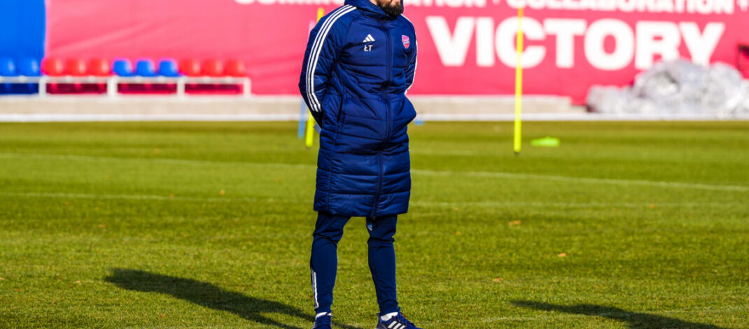 Trener Rakowa Łukasz Tomczyk po meczu z Red Bull Salzburg