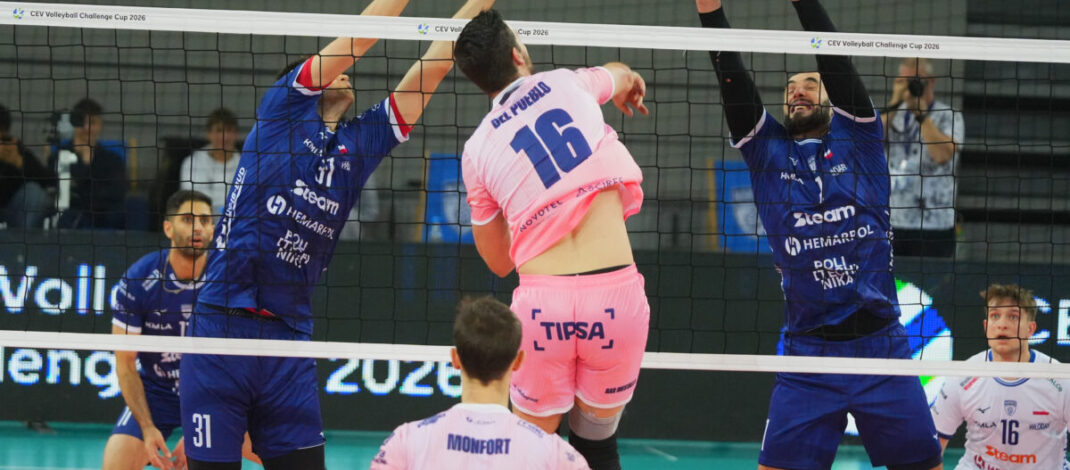 Siatkarze Steam wygrali 4 mecz w Challenge Cup i są już w ćwierćfinale…