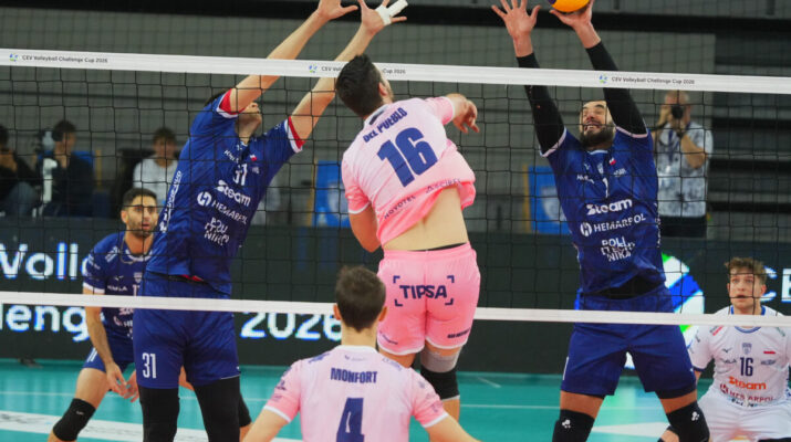 Siatkarze Steam wygrali 4 mecz w Challenge Cup i są już w ćwierćfinale... 1