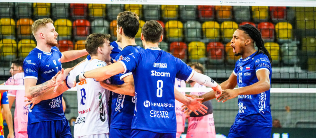 Z Gorzowa siatkarze Steam wracają tylko z punktem…