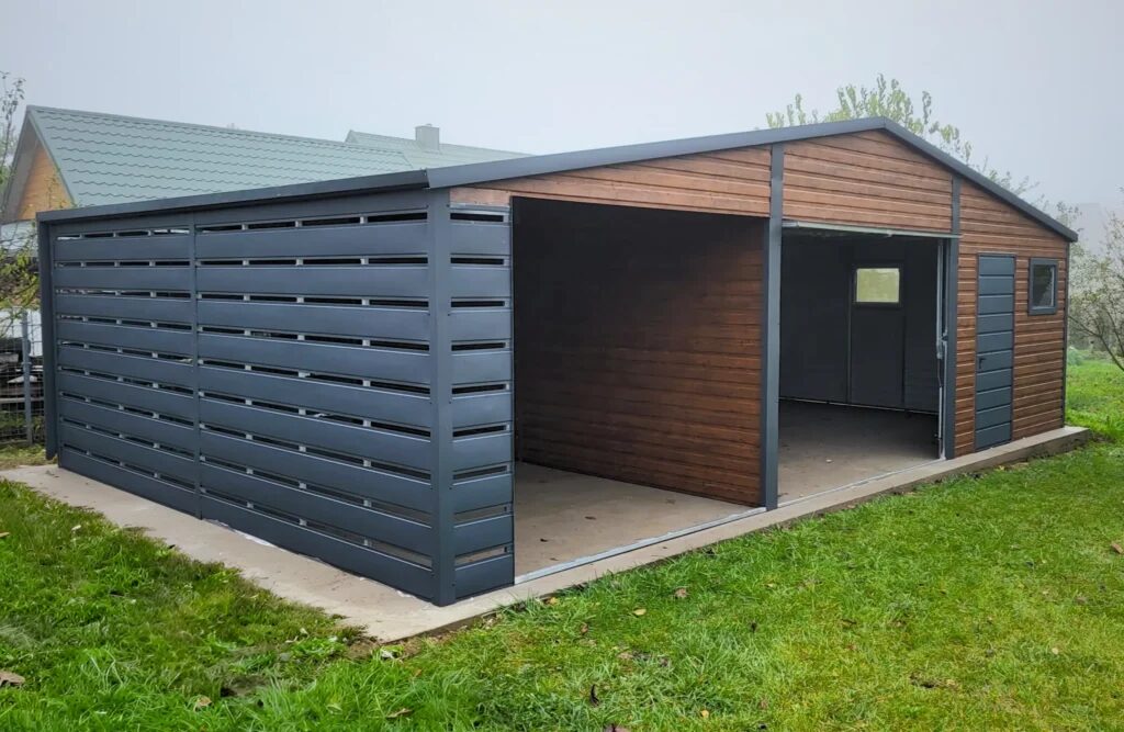 Garaże blaszane – tańsza alternatywa dla garaży murowanych 1