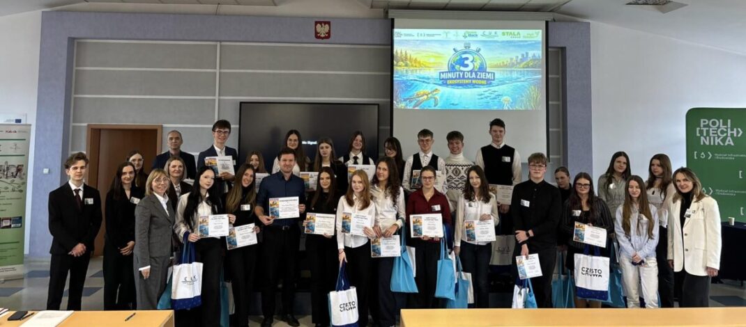Ekologiczne ABC. IV edycja konkursu „3 Minuty dla Ziemi” rozstrzygnięta! [Fotorelacja]