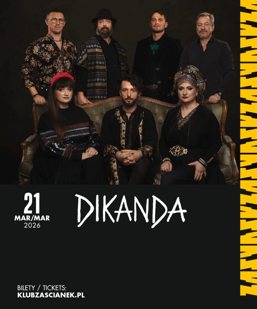 Dikanda wystąpi w krakowskim Klubie Zaścianek. Mamy podwójne zaproszenia [KONKURS] 2