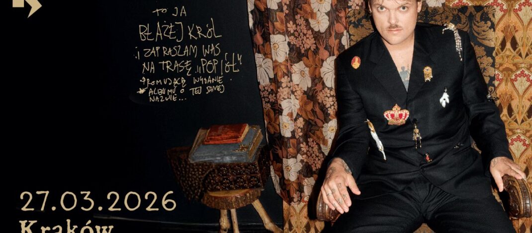 Błażej Król z trasą „Popiół” w krakowskim klubie Studio. Mamy podwójne zaproszenia [KONKURS]