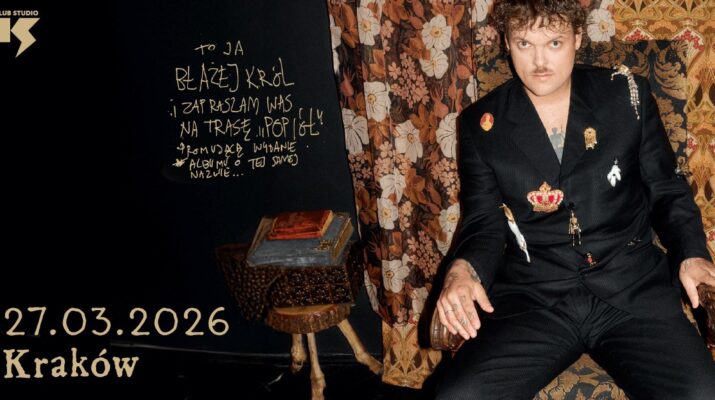 Błażej Król z trasą "Popiół" w krakowskim klubie Studio. Mamy podwójne zaproszenia [KONKURS] 1