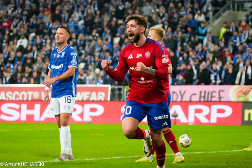 Raków strzelił mistrzowi Polski 3 gole na wyjeździe i … przegrał 10