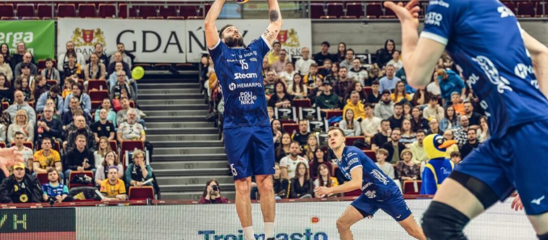 Siatkarze Steam wywalczyli punkt w Gdańsku…