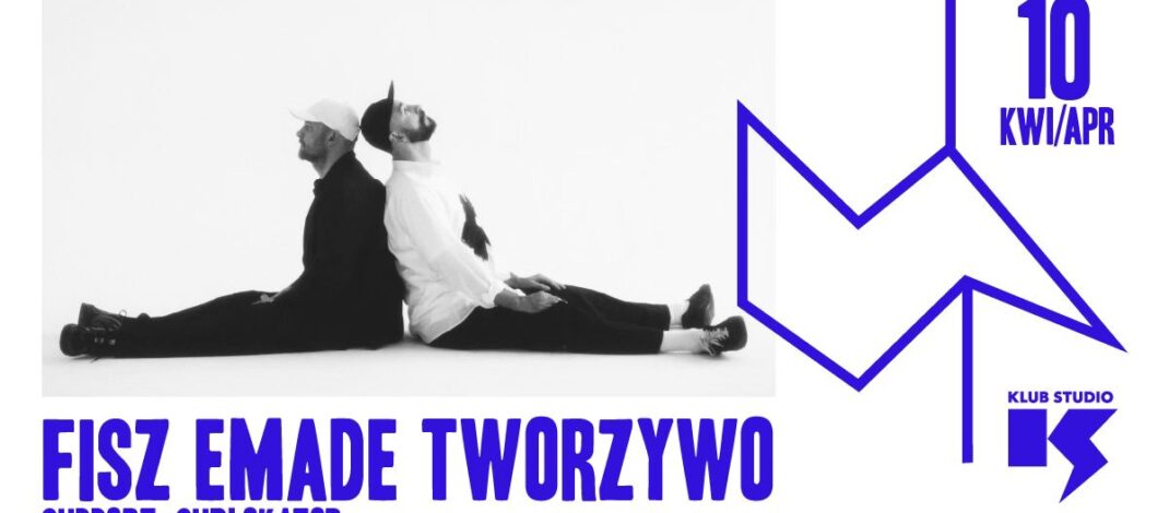 Fisz Emade Tworzywo wystąpi w krakowskim klubie Studio. Zaprezentuje nowy album