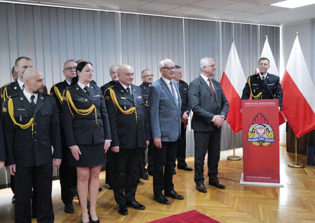 Nowy szef częstochowskich strażaków! 5