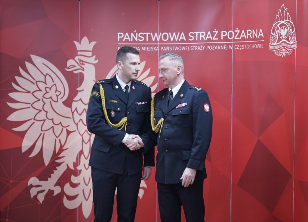 Nowy szef częstochowskich strażaków! 2