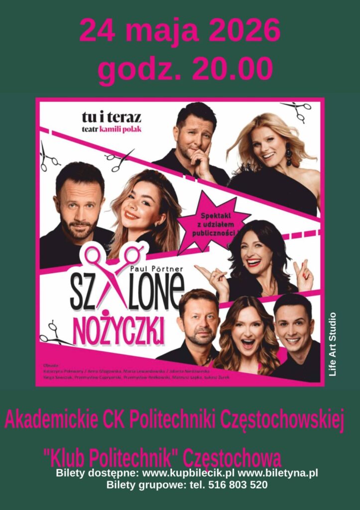 „Szalone nożyczki” w Częstochowie. W tym spektaklu rządzi publiczność! 2