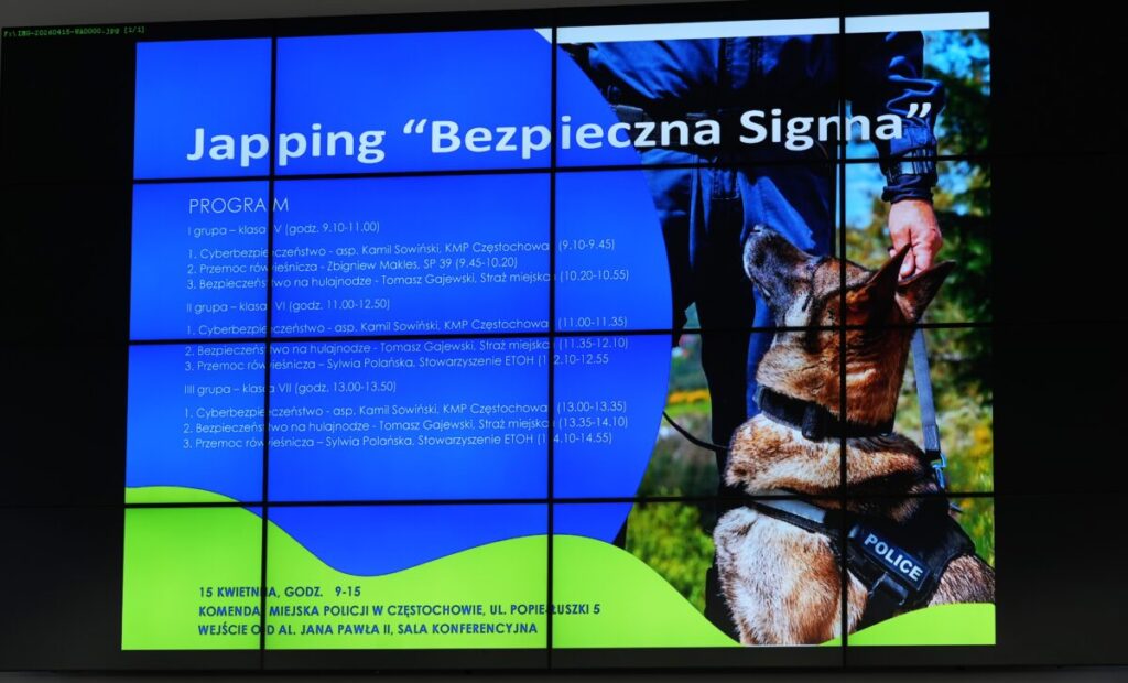 Japping ,,Bezpieczna Sigma" - ciekawe wykłady W KMP o cyberbezpieczeństwie, hejcie, elektrycznych hulajnogach i przemocy... 3