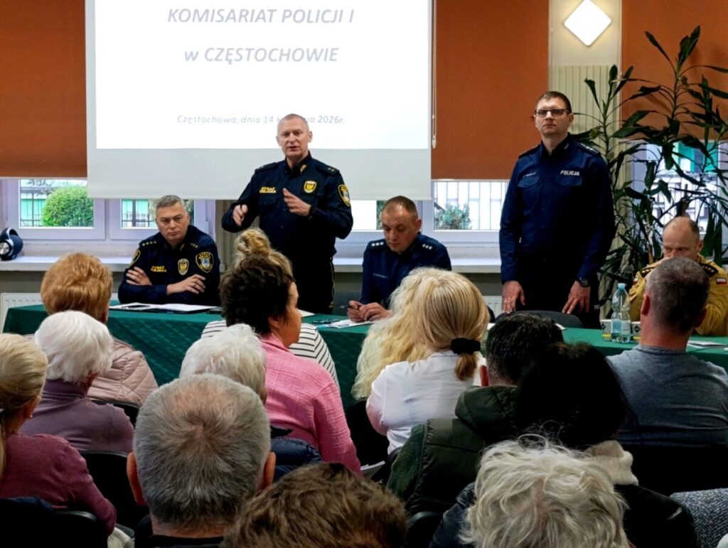 Straż Miejska na spotkaniu Rady Dzielnicy Śródmieście 5