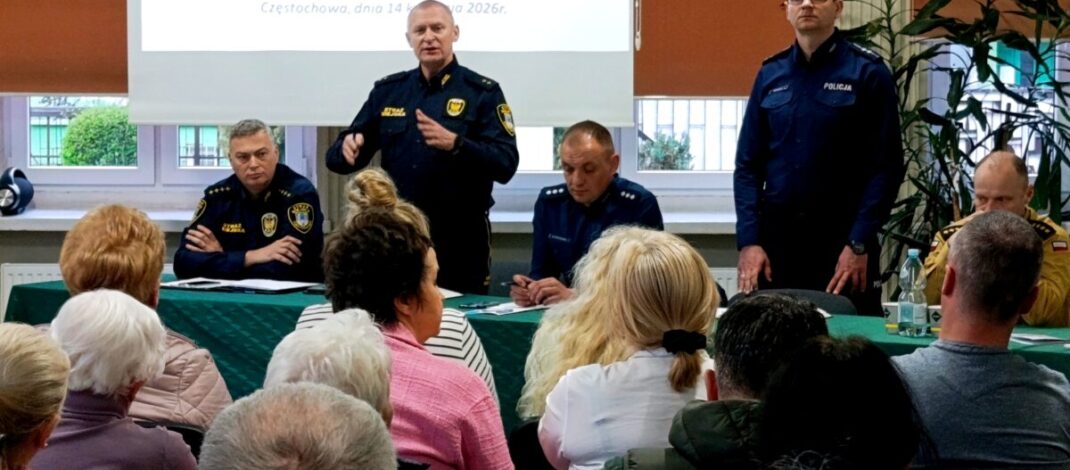 Straż Miejska na spotkaniu Rady Dzielnicy Śródmieście