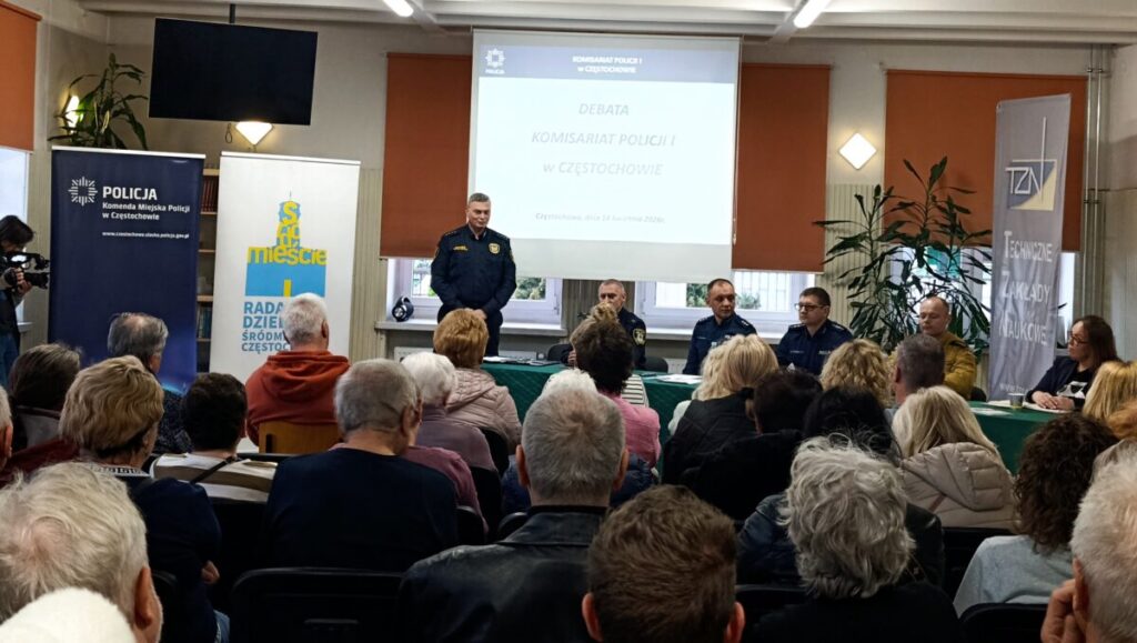 Straż Miejska na spotkaniu Rady Dzielnicy Śródmieście 3