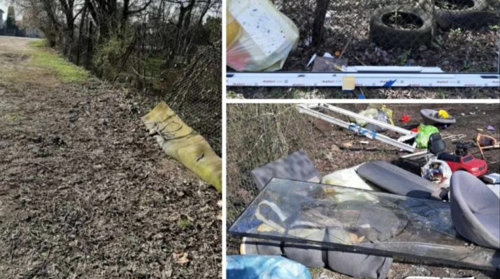 Częstochowskie strażniczki miejskie szybko doprowadziły do usunięcia ,,dzikiego wysypiska śmieci” 1