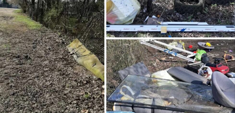 Częstochowskie strażniczki miejskie szybko doprowadziły do usunięcia ,,dzikiego wysypiska śmieci”