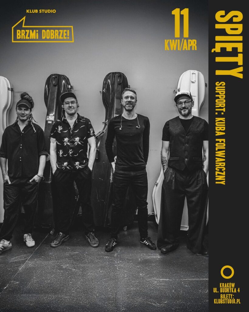 Spięty koncertowo w klubie Studio w Krakowie 3