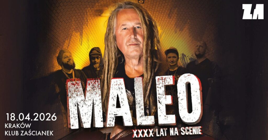 Maleo świętuje jubileusz 40-lecia na scenie. Koncert odbędzie się w krakowskim klubie Zaścianek. Mamy podwójne zaproszenia [KONKURS] 3